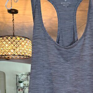NWOT Athleta Grey/Charcoal Tank Top. Size S